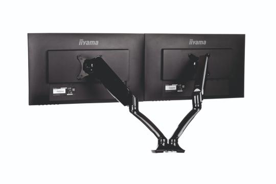  Фото гибкое настольное крепление для двух мониторов iiyama ds3002c-b1 - фото 11