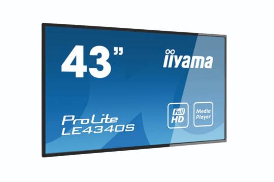  Фото информационный дисплей iiyama 43" le4340s-b3 - фото 2