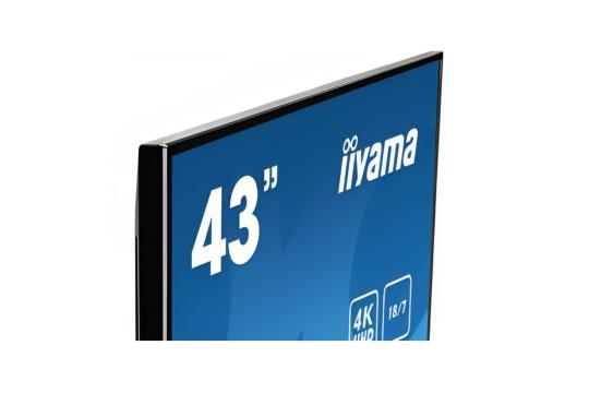  Фото информационный дисплей iiyama 43" le4340uhs-b1 - фото 5