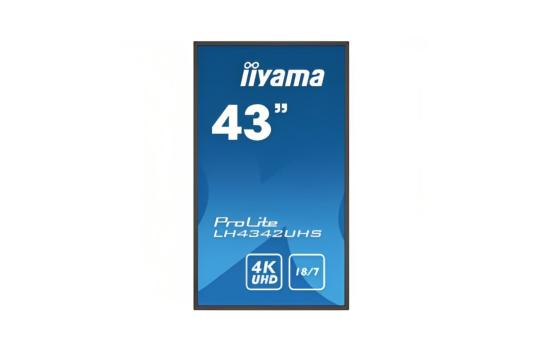  Фото информационный дисплей iiyama 43" lh4342uhs-b3 - фото 4