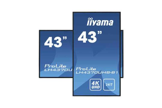  Фото информационный дисплей iiyama 43" lh4370uhb-b1 - фото 10