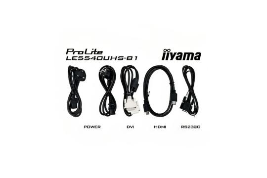  Фото информационный дисплей iiyama 55" le5540uhs-b1 - фото 10