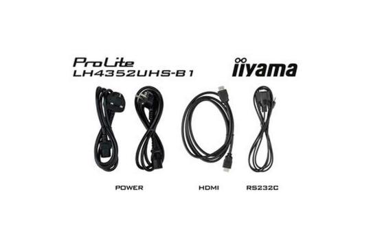  Фото информационный дисплей iiyama 55" lh5552uhs-b1 - фото 9
