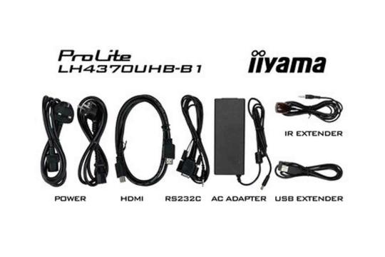  Фото информационный дисплей iiyama 55" lh5570uhb-b1 - фото 5