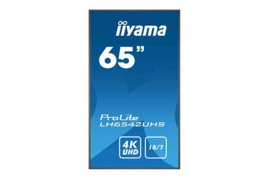  Фото информационный дисплей iiyama 65" lh6542uhs-b3 - фото 2