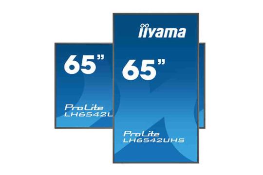  Фото информационный дисплей iiyama 65" lh6542uhs-b3 - фото 4