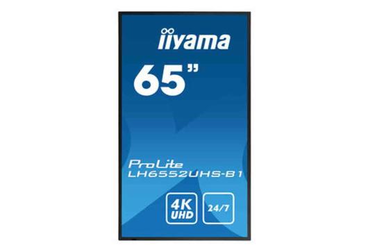  Фото информационный дисплей iiyama 65" lh6552uhs-b1 - фото 7