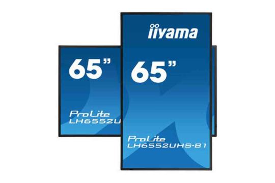  Фото информационный дисплей iiyama 65" lh6552uhs-b1 - фото 8