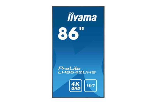  Фото информационный дисплей iiyama 86" lh8642uhs-b3 - фото 3