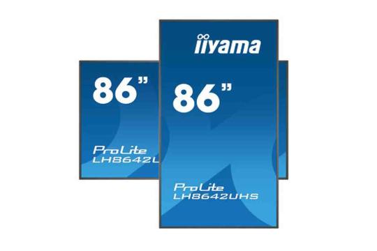  Фото информационный дисплей iiyama 86" lh8642uhs-b3 - фото 4