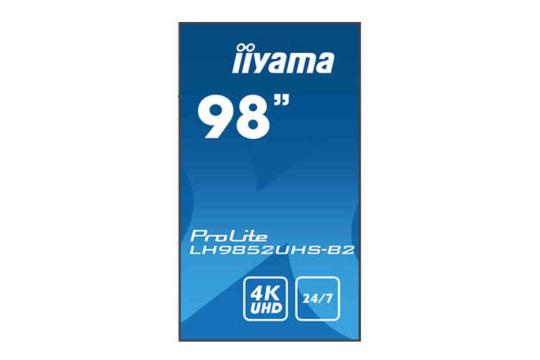  Фото информационный дисплей iiyama 98" lh9852uhs-b2 - фото 7