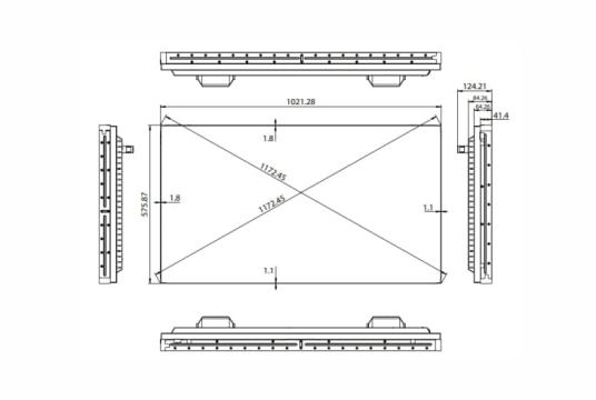  Фото панель для видеостены hisense 55" 55vw25e - фото 3