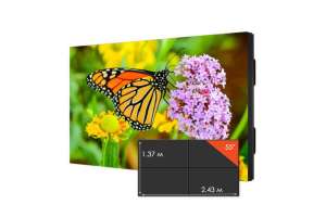  Фото видеостена 2x2 nec un552s 55" (шов: 0,88) - фото 3