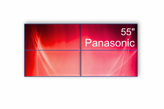 Изображение Видеостена 2x2 Panasonic 55" TH-55VF2W