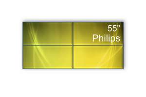  Фото видеостена 2x2 philips 55" 55bdl8007x/00 - фото 2