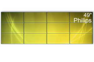  Фото видеостена 4x3 philips 49" 49bdl2005x/00 - фото 2