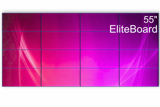Изображение Видеостена 4x4 EliteBoard 55" BA-55D7