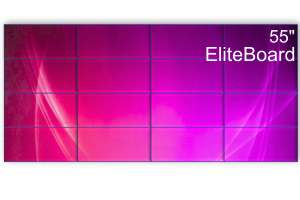  Фото видеостена 4x4 eliteboard 55" sk555fcln - фото 2