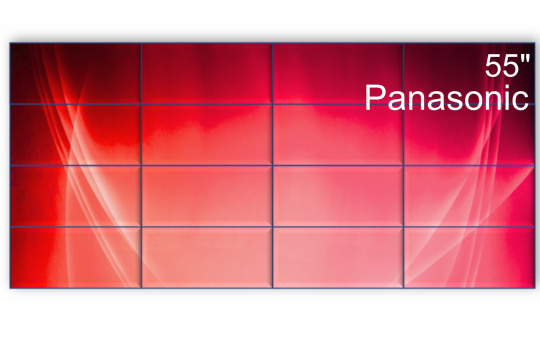 Изображение Видеостена 4x4 Panasonic 55" TH-55VF2HW